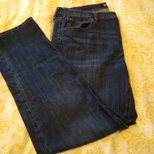 Gap classic straight dark wash jeans